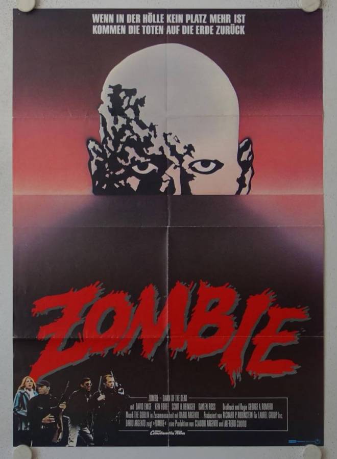 Dawn of the Dead original release german movie poster